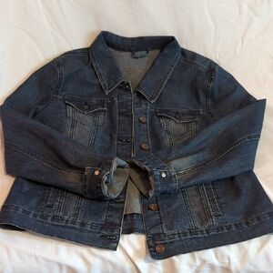 Code Bleu Dark Blue Jean Jacket